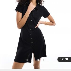 ASOS design linen tee dress